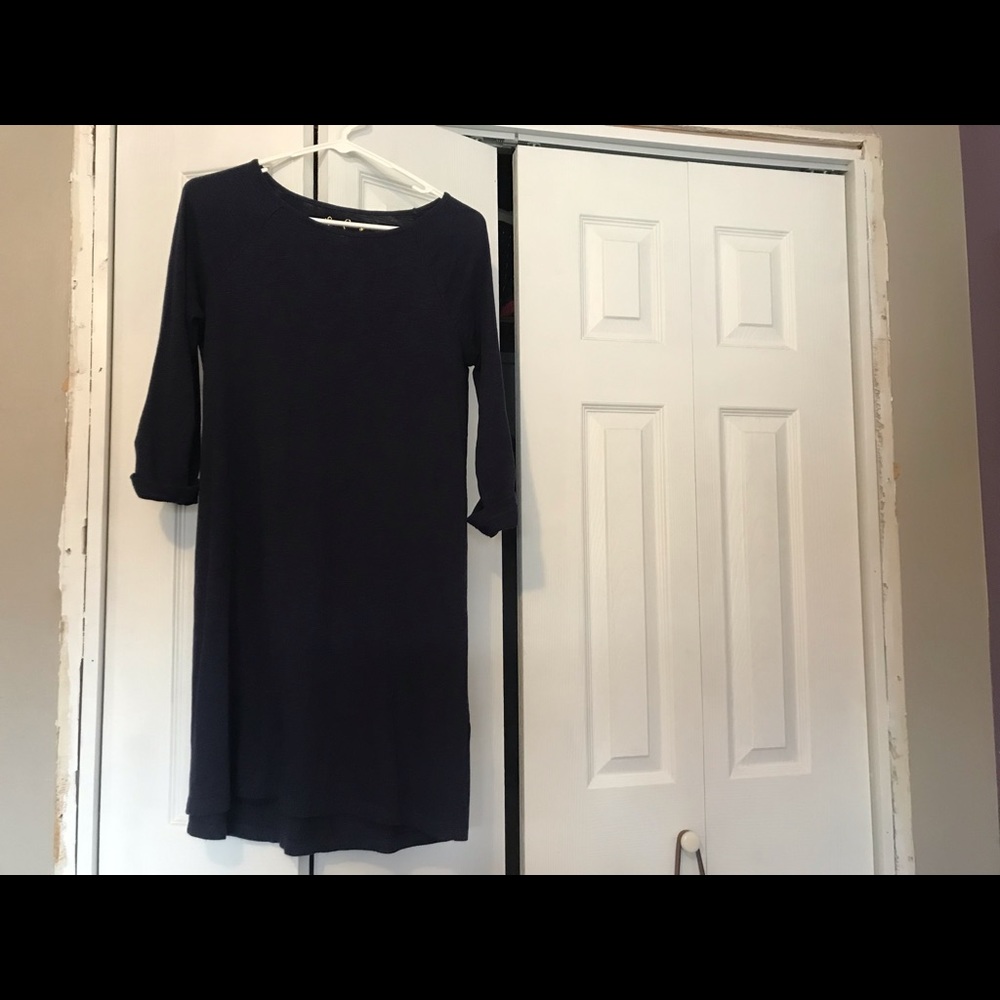 Lilly Pulitzer navy surf crest dress